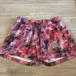 Pink Lululemon Shorts